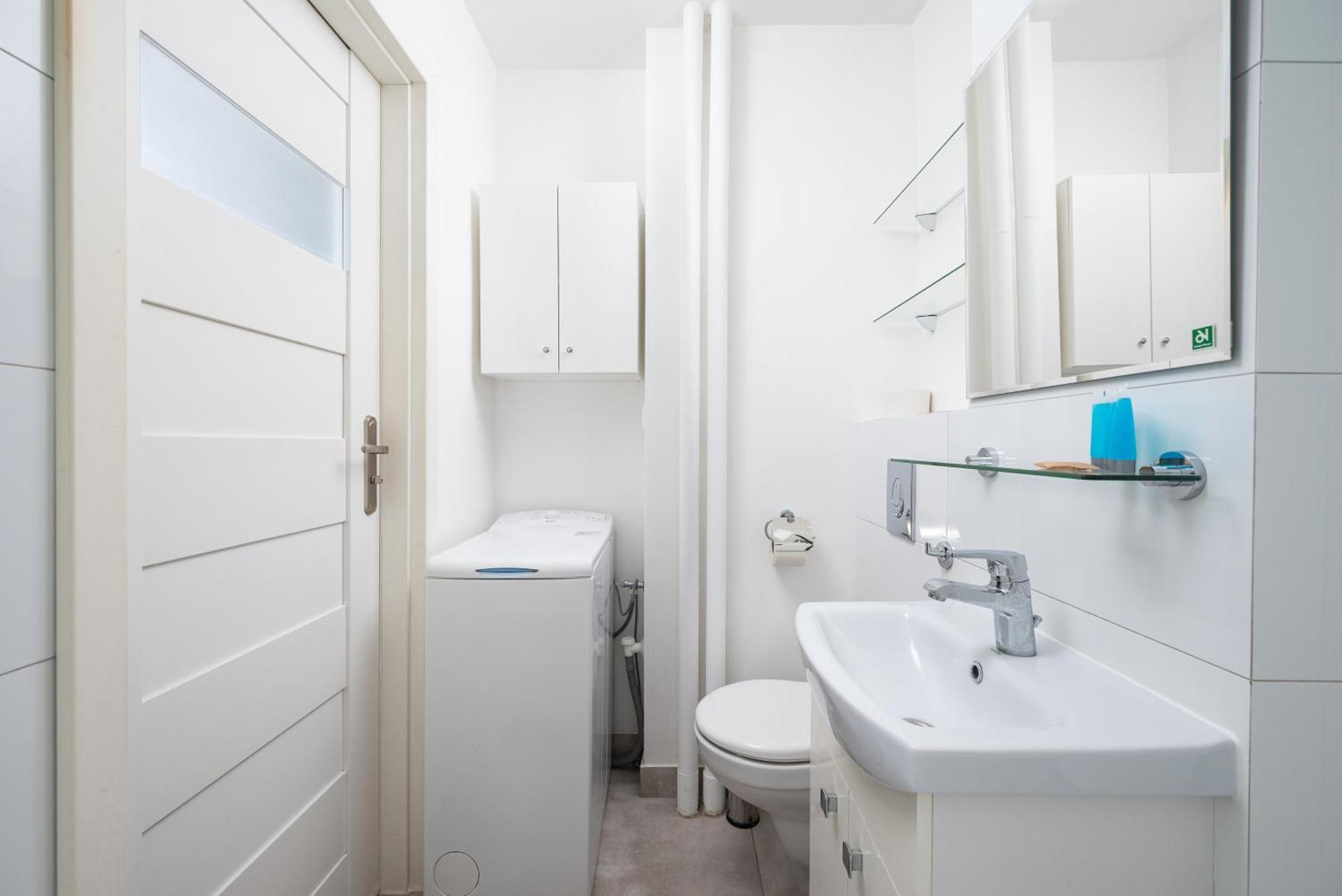 Grzybowska Blue City Centre Apartment Warschau Exterior foto