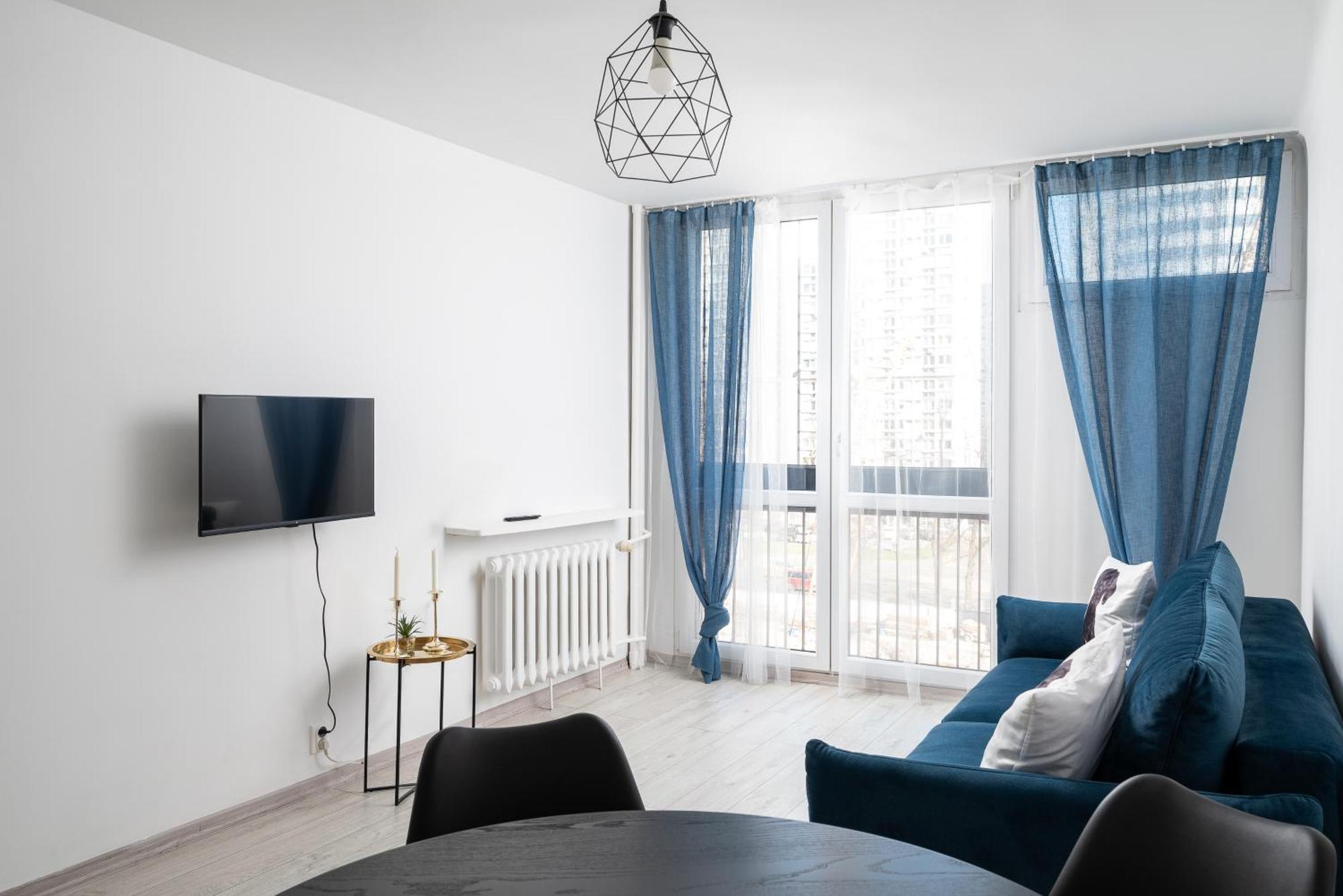 Grzybowska Blue City Centre Apartment Warschau Exterior foto